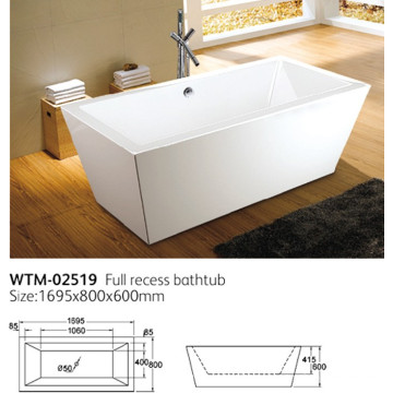 Waltaml Bathtubs Wtm-02519 Painting Bathtub